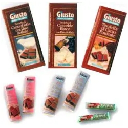 Giusto White Chocolate With Rice Blown Sugar Free 85 Gr
