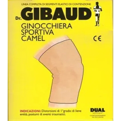 Elastic Knee Support Sport Camel Size 5