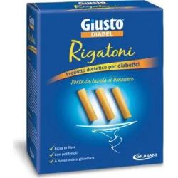Pasta Rigatoni Diabel for Diabetics Giusto 500 Gr