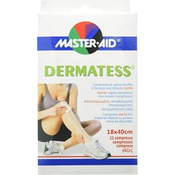 Dermatess - 25 Sterile Non-Woven Hydrophilic Gauze Compresses 18X40Cm