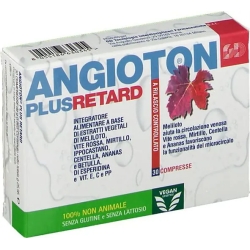 Supplement Angioton Plus Retard For Trophism Of Microcirculation 30 Tablets