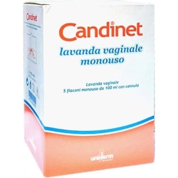 Candinet  - Vaginal douche 5 disposables X 100 ml