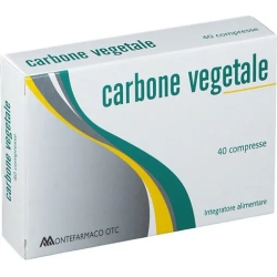 Supplement Carbone Vegetale Good Family Abdominal Bloating 40 Tablets