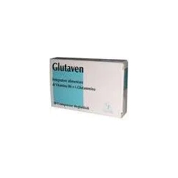 Supplement Glutaven With Vitamin B6 and L Glutamine 20 Tablets