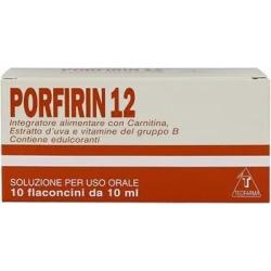 Supplement Porfirin 12 For Psycho Body Tone 10 Vials 10 Ml
