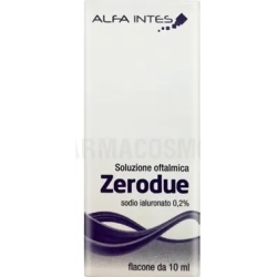 Eye Drops Zerodue Moisturizer Lubricant Ophthalmic Solution 10 Ml