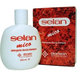 Shower Shampoo Cleansing With Salicylic Acid Mycotic Selan Mico 200 ml