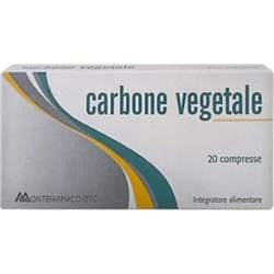 Supplement Carbone Vegetale Good Family Abdominal Bloating 20 Tablets