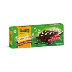 Cioco-Snack Dark Chocolate Giusto Gluten Free 100 Gr