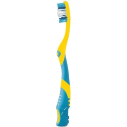 Toothbrush Manual Del Fan Of Naples Color Yellow And Blue