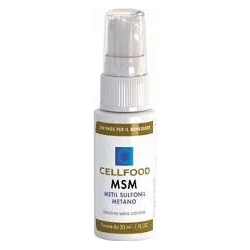 Cellfood MSM Spray - Natural Pain Relief Supplement 30 ml