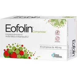 Eofolin - Folic acid and vitamin B12 supplement 30 tablets