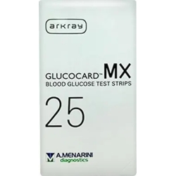 Strips Glucocard Mx Blood Glucose For Blood Sugar 25 Pieces