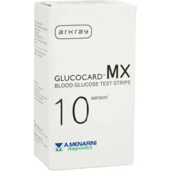 Strips Glucocard Mx Blood Glucose For Blood Sugar 10 Pieces