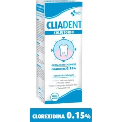 Mouthwash Clorexidina 0,15 % Cliadent For Bacterial Plaque 200 Ml