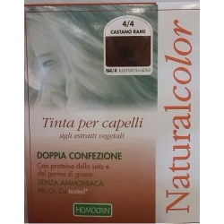 Natural Color Hair Vegetable Extracts 4/4 Copper Brown