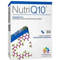 NutriQ10 - Antioxidant supplement 30 vegetable capsules