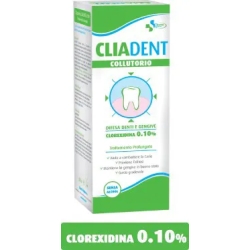 Mouthwash Clorexidina 0,10 % Cliadent For Bacterial Plaque 200 Ml