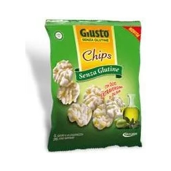 Chips Extra Virgin Olive Oil Crispy Puff Right To Celiac Gluten 30Gr
