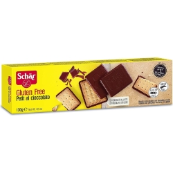 Biscuits Petit Al Cioccolato With Milk Chocolate Gluten Free 130 Gr