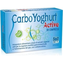 Carboyoghurt Active - constipation Supplement Tablets