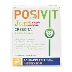 Supplement Posivit Junior Crescita For Children 20 Tablets