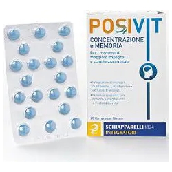 Posivit - Supplement to boost brain power 20 Tablets