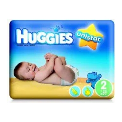 Diapers Children Unistar Size Mini 3-6Kg 24 Pieces