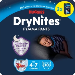 DryNites 10 Pyjama Pants, Age 4 to 7