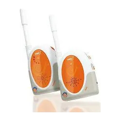 Voice 3 Baby Monitor (White / Orange)