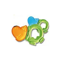 Teether Sound Orange Hippo
