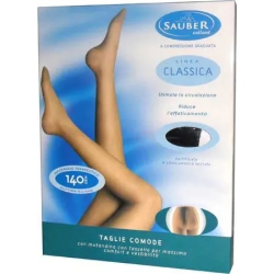 Classica taglie comode - 140 den therapeutic tights - beige size 3