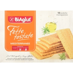 Toast Slices Mediterranee Gluten Monoporzione 240 Gr