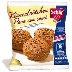 Kornerbrotchen Bread With Seeds Frozen 250 Gr