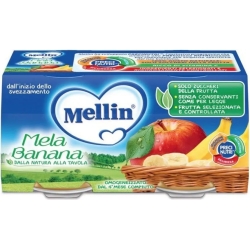 Homogenizedenized Apple Banana 100 Gr 2 Pieces