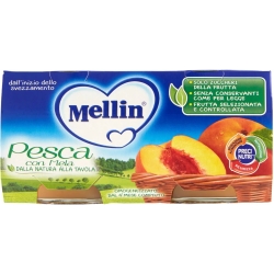 Homogenizedenized peach With Apple 100 Gr 2 Pieces