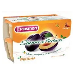 Homogenizedenized Flavors Of Nature Plum 100 Gr X 4 Pieces
