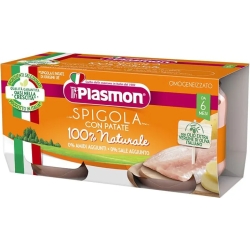Spigola con Patate - 2 homogenized fish with vegetables of 80 g