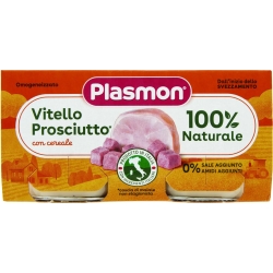 Veal-Cooked Ham Meal Puree (2X80Gr)
