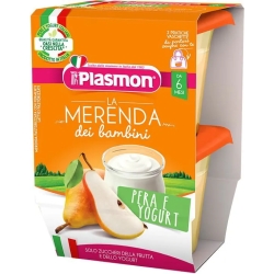 La merenda dei bambini - Homogenized Pear and Yogurt 2 x 120 g