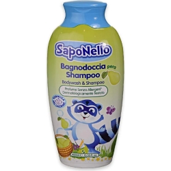 Body Wash Gentle Shampoo For Children Saponello 400 Ml