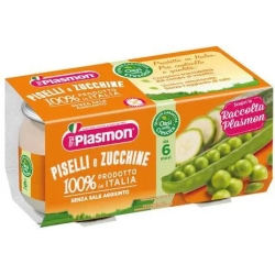 Peas and Zucchini - 2 Homogenized 80 g