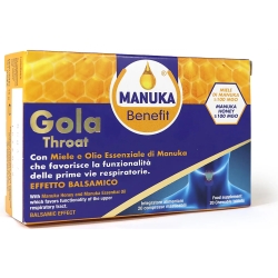 Candy Manuka Benefit Gola Throat 20 Tablets Bister 19 Gr