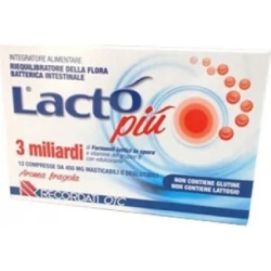 Supplement Lacto Piu 3 Miliardi Lactic Acid Fermentation 12 Tablets