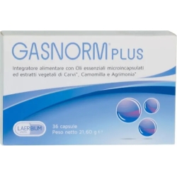 Gasnorm Plus - Intestinal health supplement 36 capsules