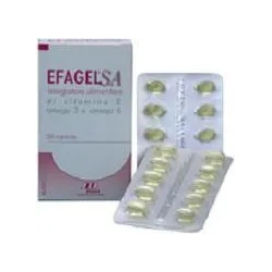 Supplement For Skin Integrity Efagel Knows 30 Capsules