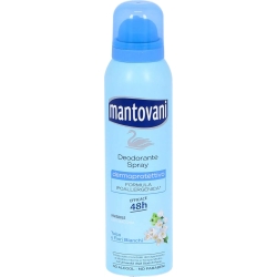 Talc and white flowers - Scented spray deodorant 150 ml