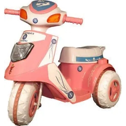 Mini Electric Motorcycle For Children SSC Napoli Color Pink