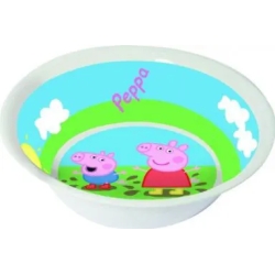 Peppa Pig Childrens Melamine Deep Bowl