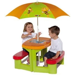 Toy Picnic Table And Parasol Bee Maya